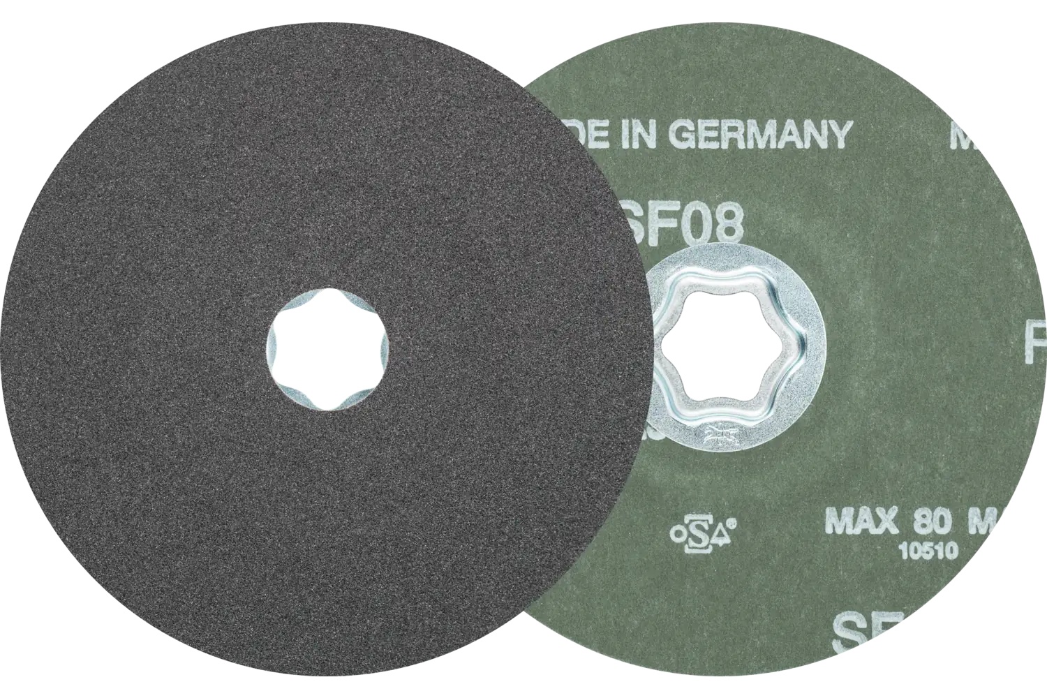 Picture of Pferd Combiclick® Fiber Disc, 5" Dia, 120 Grit, Silicon Carbide